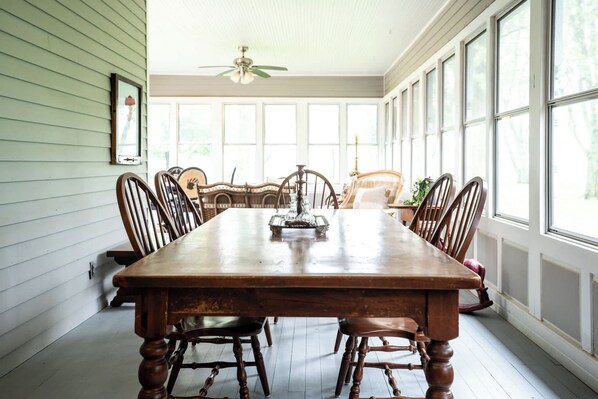 House, Multiple Beds, Kitchen, Garden View (Big Foot Valley Farmhouse) | Dining - Farmhouse With Heated Pool on Almost 160 Acres! (Elkhorn)