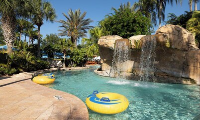 Spacious 3-bedroom hotel suites close to so much family fun!