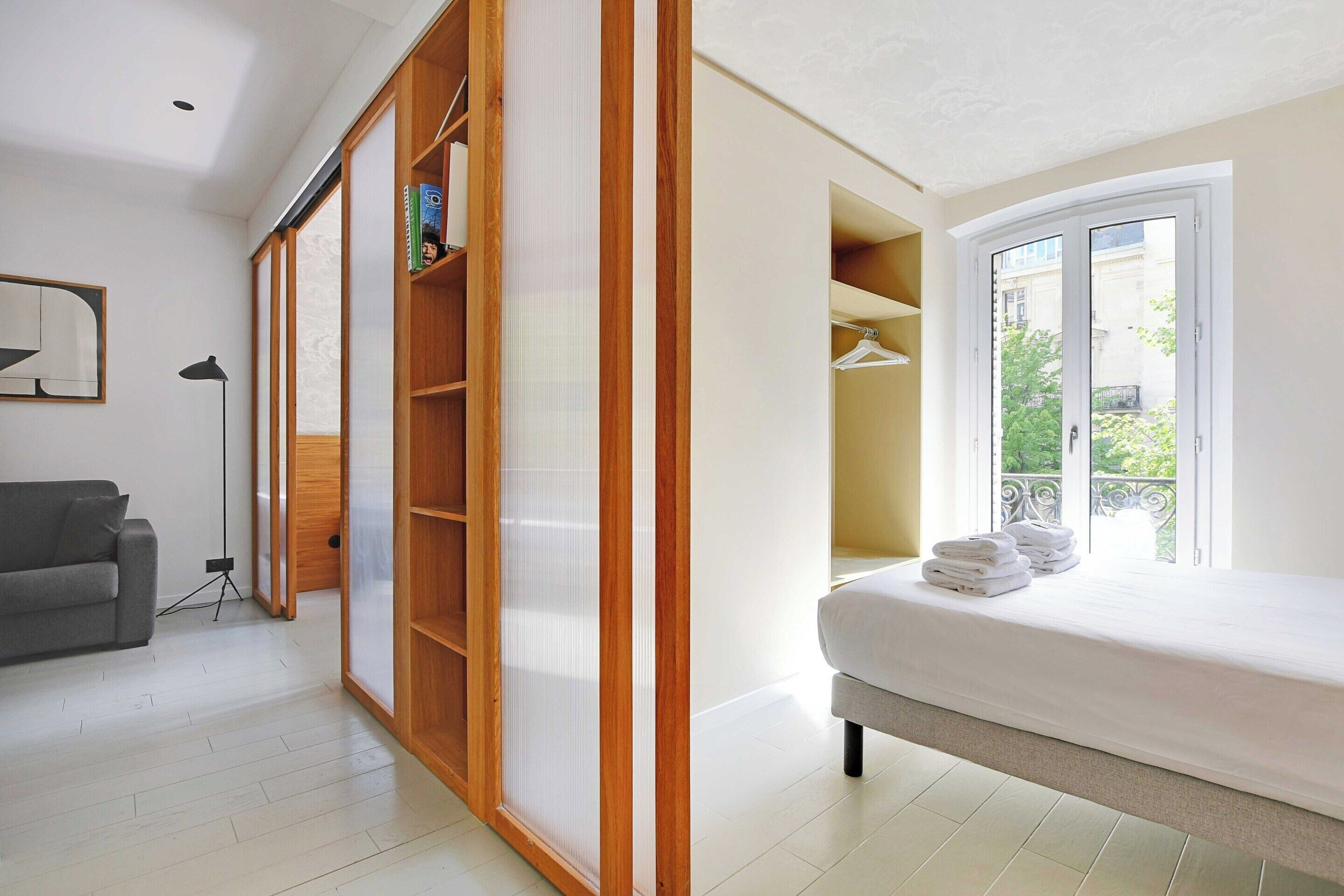 Apartment | 1 bedroom, iron/ironing board, bed sheets