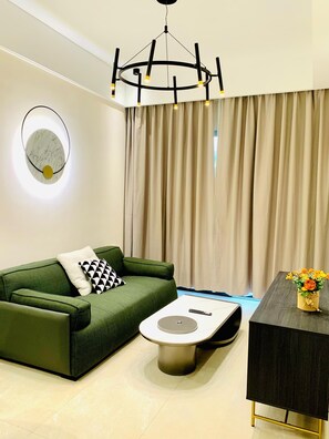 Living area - GREEN LAND APARTEMENT (Kigali)