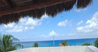 3-bedroom villa in fabulous Cozumel with AC, WiFi