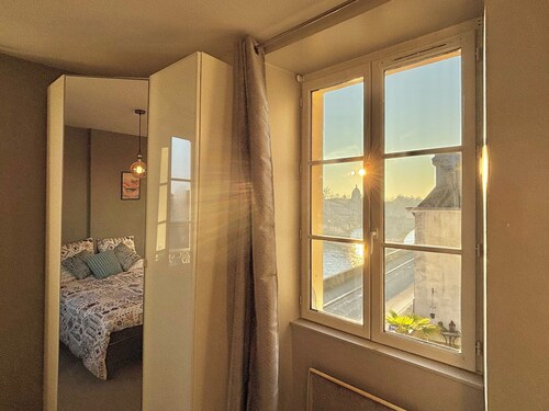 T3 Duplex 60m² ~ 2 chambres ~ Vue Mayenne