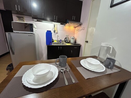 Welcome to Solstay, a get go place to stay Cozy 1-bedroom condo near Alabang