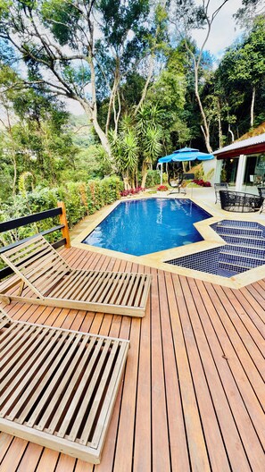 Pool - Luxury and Service Included Fifth Experience Itaipava at Quinta Do Lago (Carangola Petrópolis)
