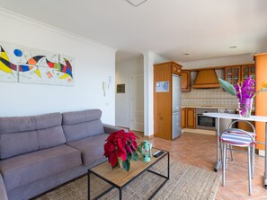 House | Living room - Apartment in Tufia With Oceanfront Terrace (Telde)