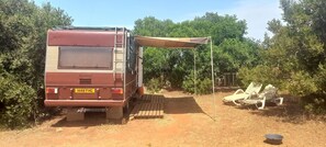 Mobile Home, Multiple Bedrooms, Smoking | Property grounds