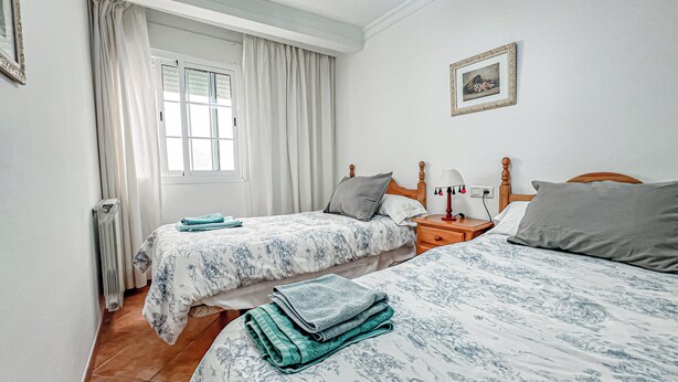Appartement, 2 chambres, fumeur, terrasse | 2 chambres