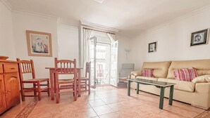 Appartement, 2 chambres, fumeur, terrasse | Salle de séjour