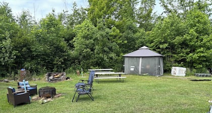 Campground. Off grid camping.
