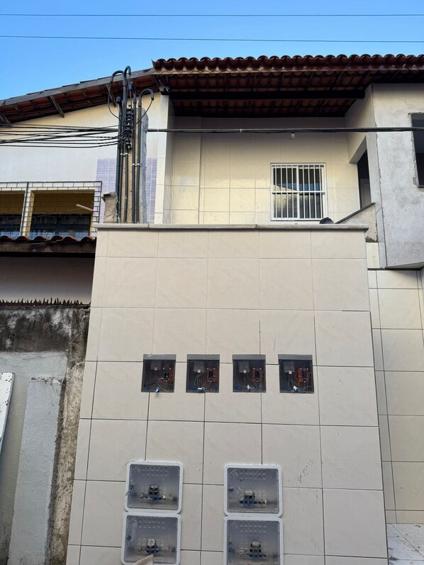 Overnatningsstedets facade