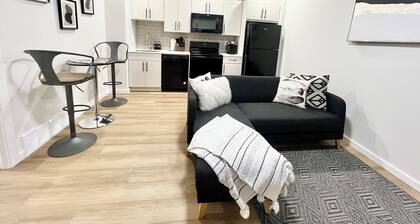 Cozy 2-BR Suite w/ Private Entrance | Close to West Ed. Mall | Family-Friendly