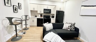 Cozy 2-BR Suite w/ Private Entrance | Close to West Ed. Mall | Family-Friendly