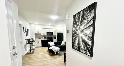 Cozy 2-BR Suite w/ Private Entrance | Close to West Ed. Mall | Family-Friendly