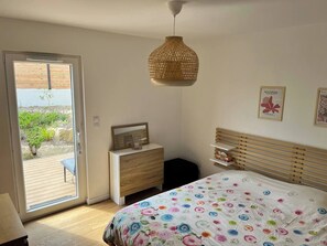 3 chambres, Wi-Fi, literie fournie