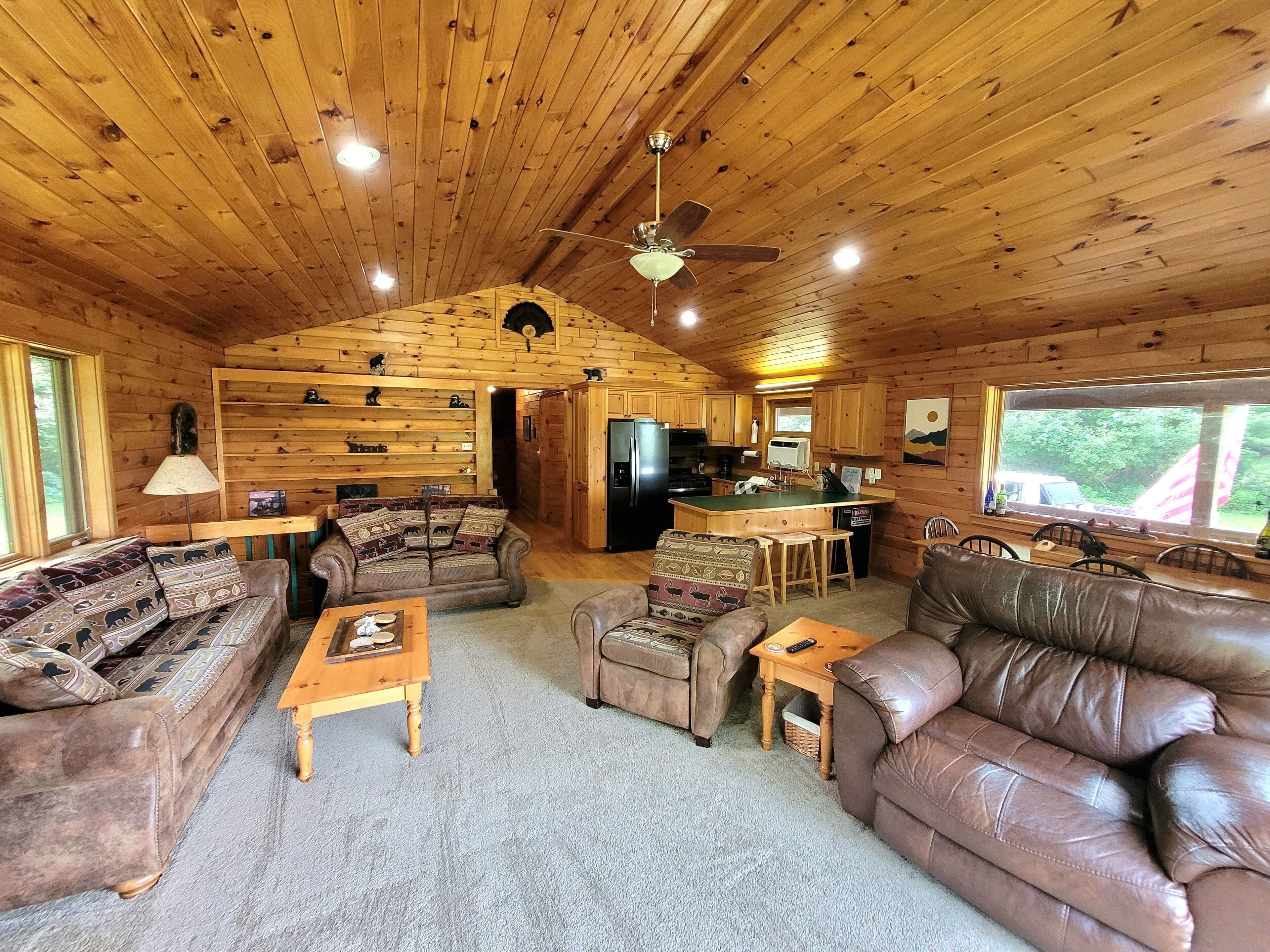 Smart-TV, peis, DVD-spiller og musikkbibliotek