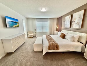 4 dormitorios, tabla de planchar con plancha, wifi y ropa de cama