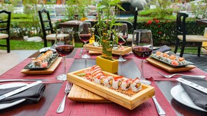 Outdoor dining