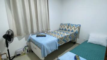 2 quartos, Wi-Fi, roupa de cama