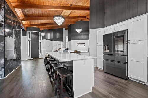 Luxury 5BR Retreat w/ Indoor Pool, Theater Room, Massive Kitchen – Sleeps 12+