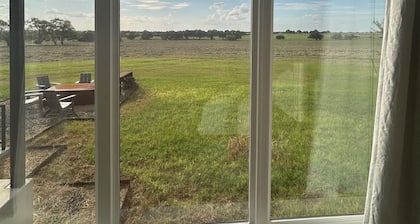 Come get away from the city in a new 2 bedroom farmhouse on 145 acres
