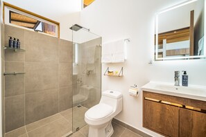 Hair dryer, towels