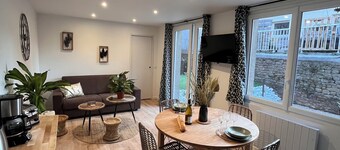 Loft relaxation in the heart of Avranches - Private Jacuzzi & comfort for 2 to 4 people