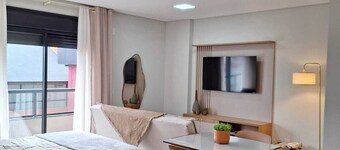 Charming studio in Urubici. New and cozy space, very well located.