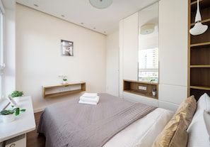 1 chambre, fer et planche à repasser, Wi-Fi, draps fournis