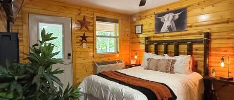 1 غرفة نوم ومكواة/لوح كي وسرير سفر وواي فاي مجانًا