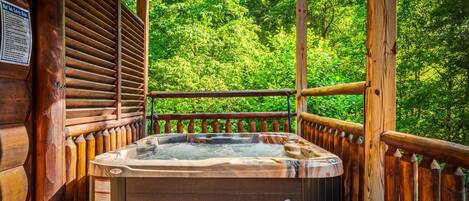 Bain à remous extérieur