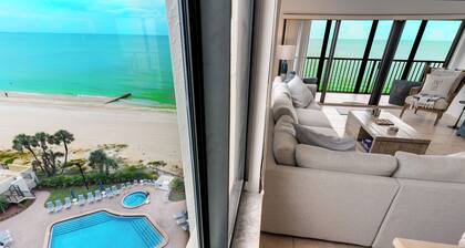 GUESTS RAVE: "The View!" Gulf Beachfront - 30ft Balcony - 9th Floor Corner Unit!
