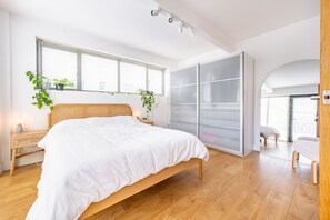 3 soveværelser, skrivebord, strygejern/strygebræt, gratis Wi-Fi