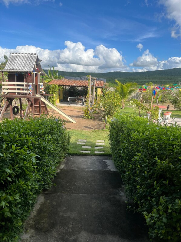 Enceinte de l’hébergement