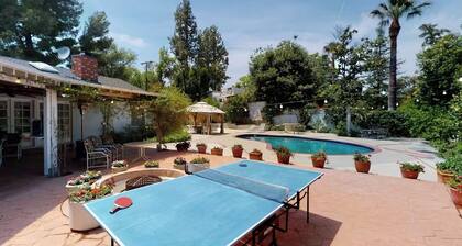 Gated Ranch Home With Private Pool, Patio, WiFi & AC