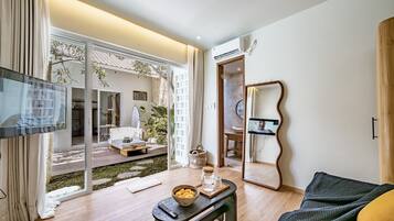 Televisión 43 pulgadas con canales de televisión por cable