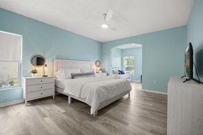 5 chambres, fer et planche à repasser, Wi-Fi, draps fournis