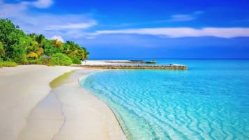 Sun loungers, beach towels