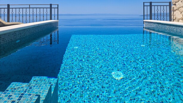 Una piscina climatizada