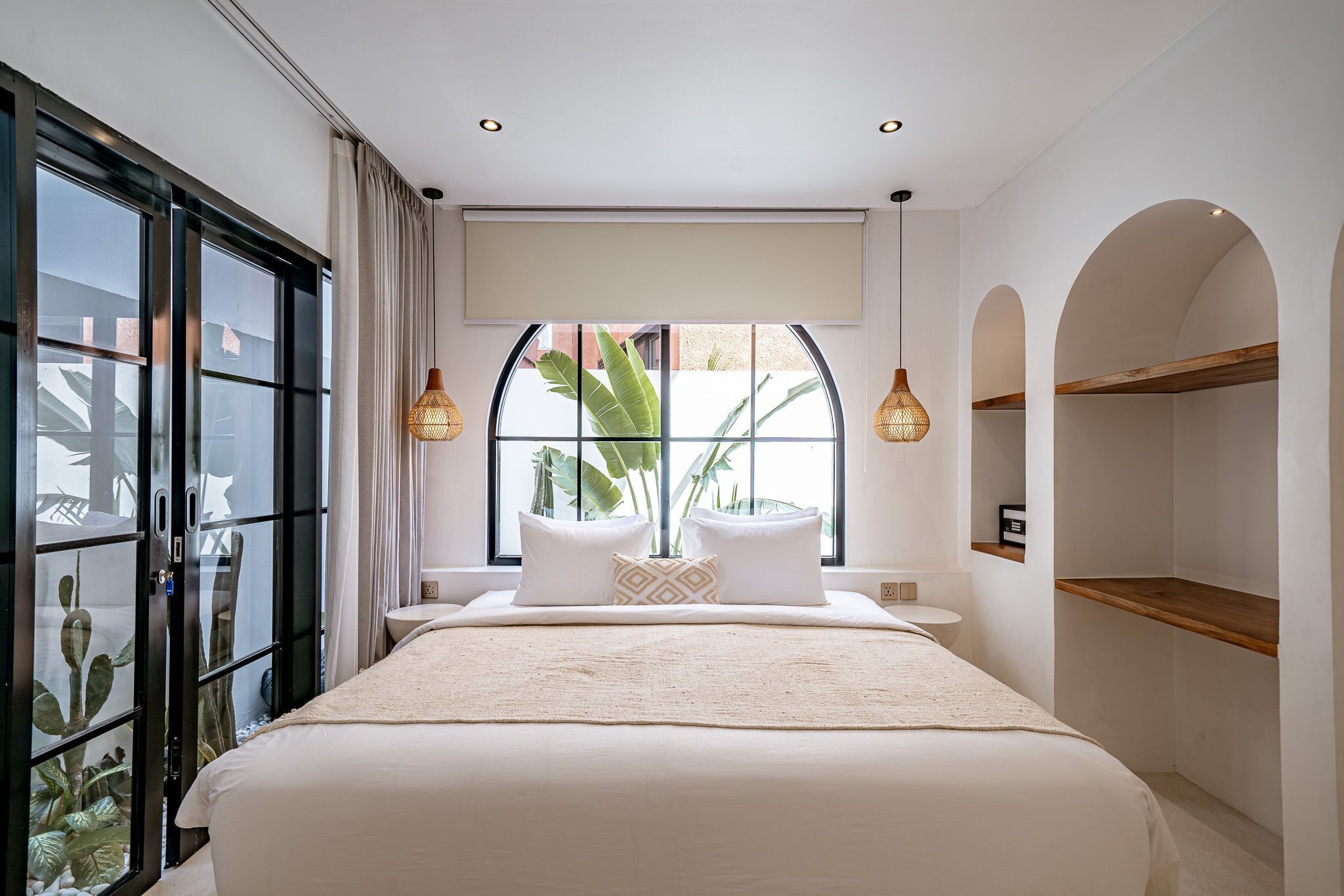 Luxury Villa, 2 Bedrooms, Patio, Pool View | Egyptian cotton sheets, premium bedding, in-room safe, desk