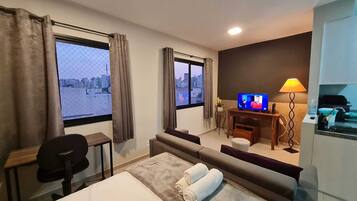 1 quarto, ferros/tábuas de passar roupa, Wi-Fi, roupa de cama