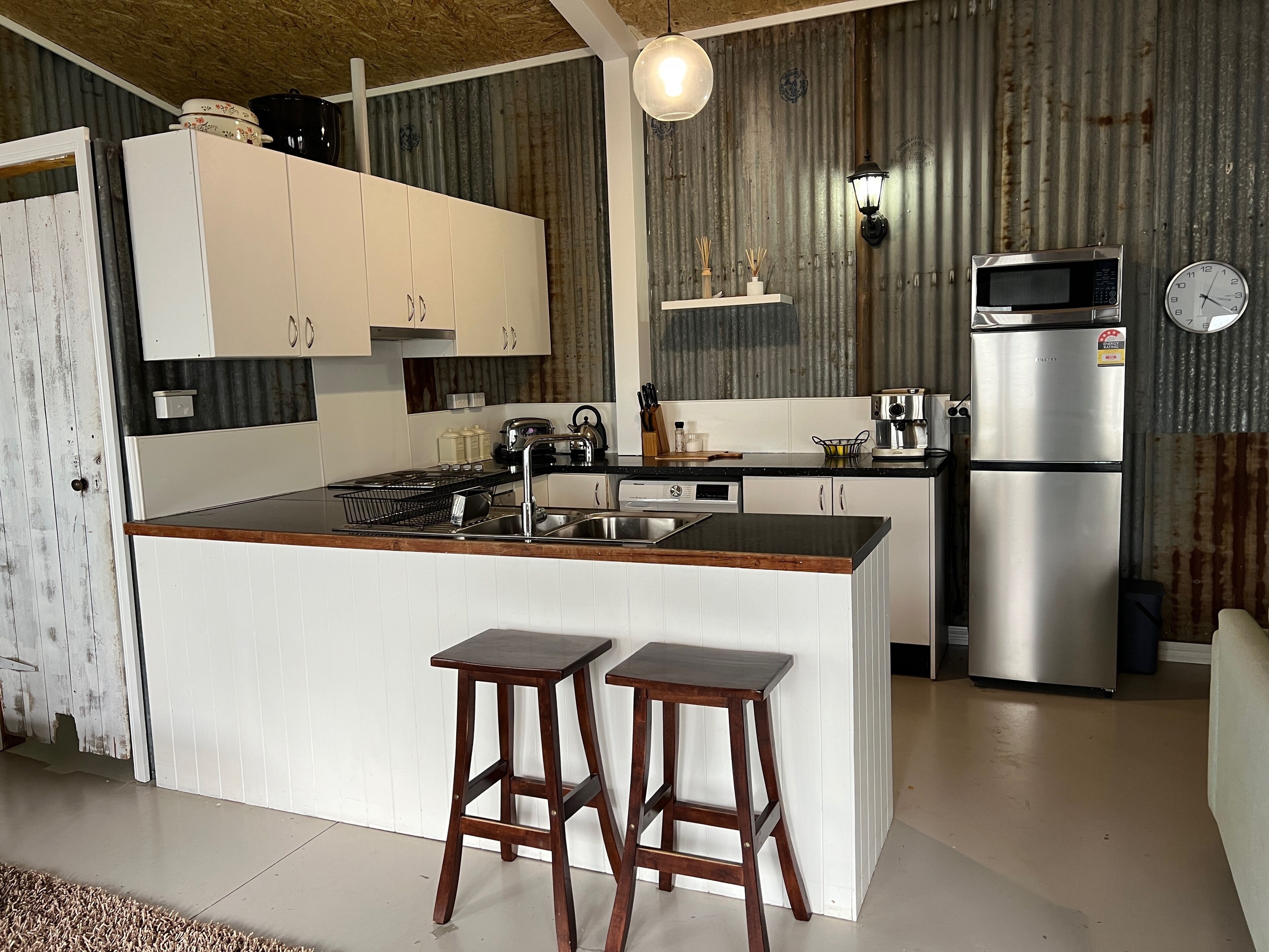 Microwave, oven, stovetop