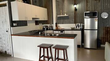 Microwave, oven, stovetop