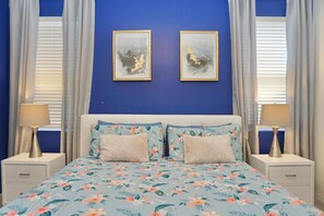 6 bedrooms, iron/ironing board, travel cot, free WiFi