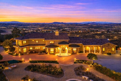 New Listing Promo! French Country Luxury Estate Pool Mansion in Temecula's Wine Country 25 Acres