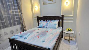 1 bedroom, free WiFi, bed sheets