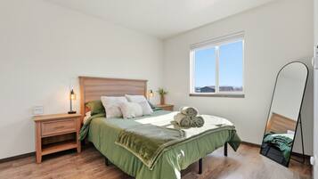 2 habitaciones, tabla de planchar con plancha y wifi gratis