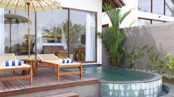 Rice Terrace Suite One Bedroom Pool Villa | Terrace/patio