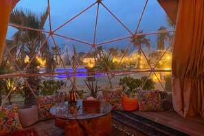 Vue depuis le balcon
