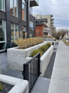 Overnattingsstedets uteområder