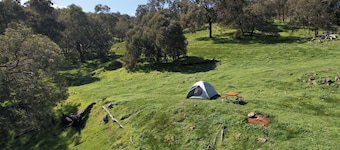 Off-grid Campsites with amazing views.